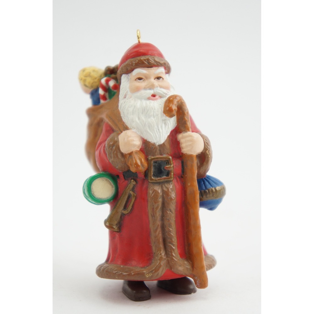 Lustre‎ Fame Santa Claus Christmas Ornament 1992 Resin Figurine Excellent